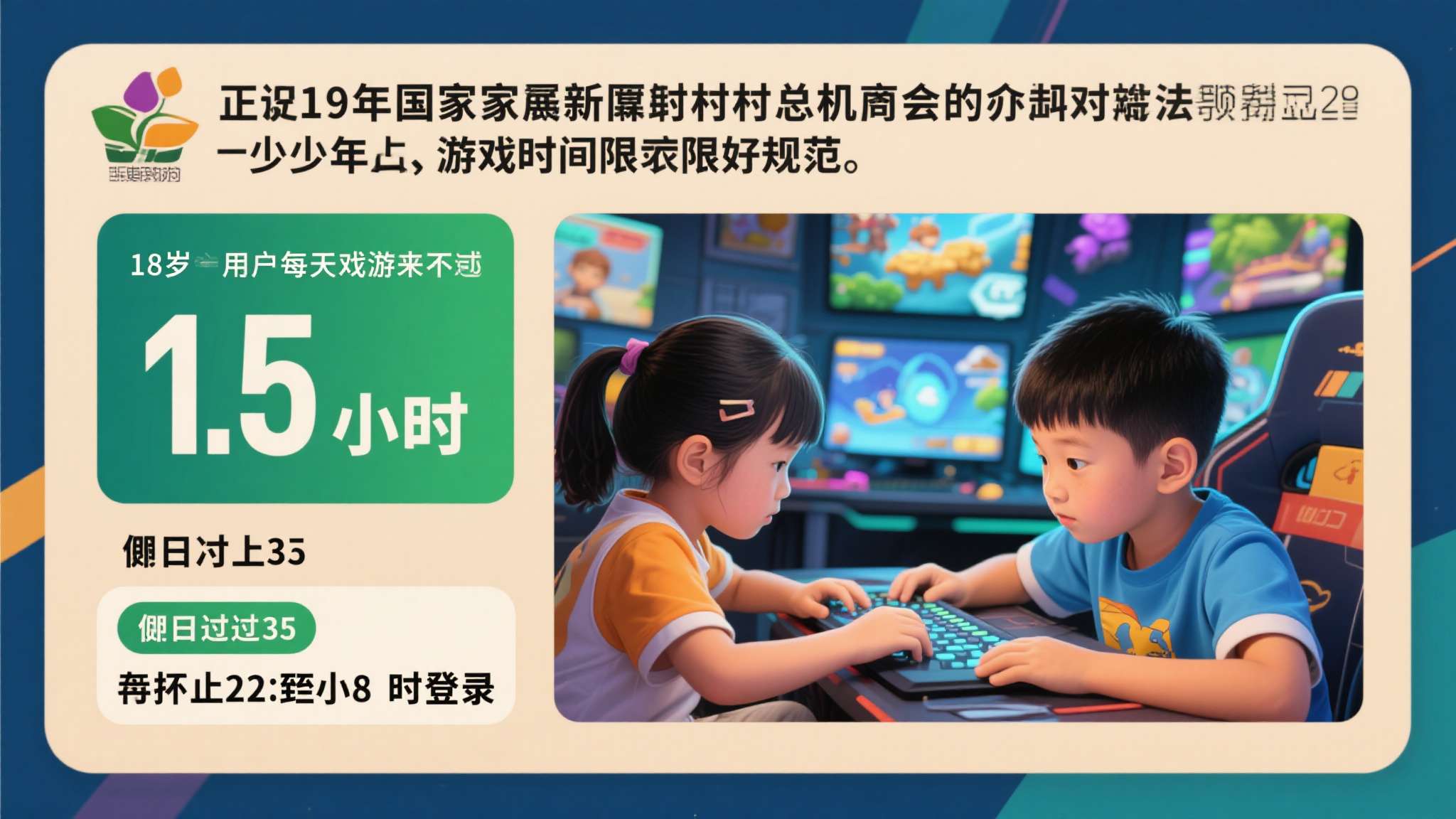 “限玩令”升级?人大代表提议深夜强制下线 早在2019年,国家新闻出版总署便出台了针对未成年人的网络游戏时间限制规定,要求